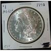 129. 1890 P Silver Morgan Dollar. MS 63+.