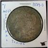 136. 1884 O Morgan Silver Dollar. MS 60. Full original toning.