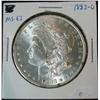 138. 1883 O Morgan Silver Dollar. MS 63.