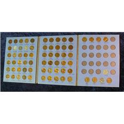 161. 1941-77 Partial Set of Lincoln Cents in a Whitman folder.