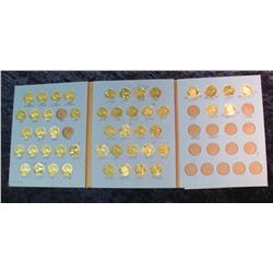 164. 1962-81S Partial Set of Jefferson Nickels in a Whitman folder.