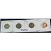 187. 1962D, 63P, 64P, & 64D Jefferson Nickels. MS 64-65.