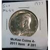 281. 1977 P Kennedy Half Dollar. MS 64.