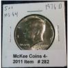 282. 1976 D Kennedy Half Dollar. MS 64.