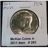 283. 1976 P Kennedy Half Dollar. MS 64.