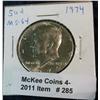 285. 1974 P Kennedy Half Dollar. MS 64.