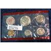 Image 1 : 306. 1970 Red Pack U.S. Mint Set with Silver Half Dollar.