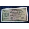374. 1922 German Reichsbanknote 1,000 Mark. VF.