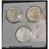 Image 2 : 403. High Grade World War II U.S. Steel Cent Three-Piece Set.