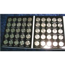435. Fifty States Quarter Book with all fifty BU Quarters.