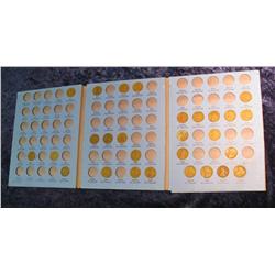 439. 1910-40 Partial Set of Lincoln Cents in a Whitman folder.