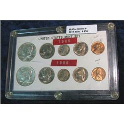 456. 1965 & 66 U.S. Year Sets in a Capitol Holder. Cent to Halves.