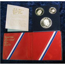 457. 1976 S U.S. Silver Proof Set in original blue holder.
