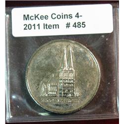 485. Berlin Hauptstadt der DDR. Nicolaikirche Medal.