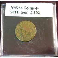 593. "Sing Sing Prison Token", "Do Good Make Good".