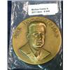 649. "Dag Hammarskjold" Large Bronze Medal 2 3/4". High Relief.
