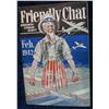 Image 1 : 698. 1942 Friendly Chat Magazine with Uncle Sam with sleeves