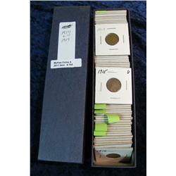 705. Stock Box full of Lincoln Cents dating 1910-19. Includes a scarce
