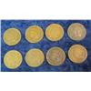 Image 1 : 712. 1888, 90, 93, 1902, 03, 05, 06, & 07 Indian Cents. G-VG. (8 pcs.).