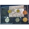 Image 1 : 719. Six-Piece Type Set of South Africa Coins. Includes 2 Rand to Five Cent.