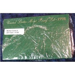 729. 1998 S U.S. Proof Set. Original as issued.