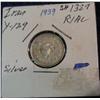 819. 1939 India Silver Rial. VF.