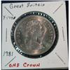 837. 1981 Great Britain Charles & Diana Crown. BU.