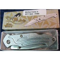 860. Frost Cutlery The Maltese Silver Knife.
