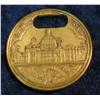 Image 2 : 887. 1893 Columbian Expo. Medal Made into a Watch Fob.
