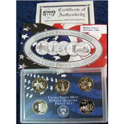 901. 2000S Mint Edition State Quarter Collection. Proof.