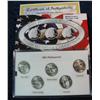 Image 1 : 907. 2001 Mint Platinum Edition State Quarter Collection. BU