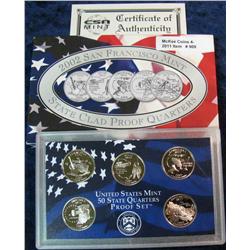 909. 2002S Mint Edition State Quarter Collection. Proof.