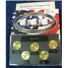 Image 1 : 918. 2004 Mint Gold Edition State Quarter Collection. BU