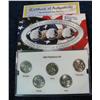Image 1 : 919. 2004 Mint Platinum Edition State Quarter Collection. BU