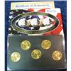 Image 2 : 922. 2005 Mint Gold Edition State Quarter Collection. BU