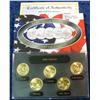 Image 1 : 927. 2006 Mint Gold Edition State Quarter Collection. BU