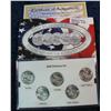 Image 1 : 928. 2006 Mint Platinum Edition State Quarter Collection. BU