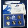 Image 2 : 964. 2005S Clad Proof Quarter Set Original as Issued.