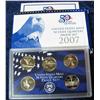 Image 1 : 968. 2007S Clad Proof Quarter Set Original as Issued.