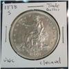 Image 1 : 992. 1978S US Trade Dollar. Unc. But Cleaned.
