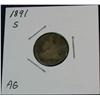 Image 1 : 1081. 1891O Liberty Seated Dime. AG.