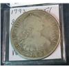1114. 1793 P.R. Bolivia Carlos IIII 8-Reals. VG-F.