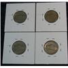 Image 2 : 1132. 1938P,38D, 38S & 39P Jefferson Nickels. VG-EF.