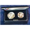 Image 1 : 1199. 1994S 2-Coin Silver World Cup Set. Proof.