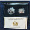 Image 1 : 1202. 1992P & S 2-Coin Silver Columbus Quincentary Set. Proof.