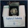 Image 2 : 1211. 1991S USO Silver Commemorative Silver Dollar. Proof.