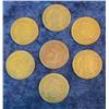 Image 1 : 1272. 1901, 02 03, 04, 05, 06 & 07 Indian Head Cents.