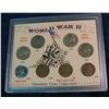 Image 1 : 1279. World War II Cent and Silver Nickel Set.