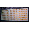 1283. Partial 1941-64 Lincoln Cent Set. 73-Coins.