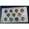 1304. 1942-45 Silver War Nickel Set. Circulated.